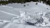 Johnson Canyon cornice fall and hangfire